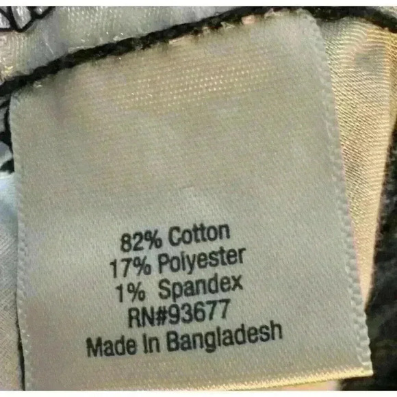 St John's Bay Jeans Women's size 14 Straight Leg High Rise Stretch - Picture 9 of 9